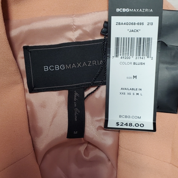 Bcbgmaxazria Blazer Sz M - Picture 2 of 6